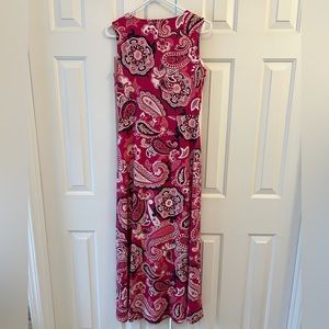 Pink maxi dress